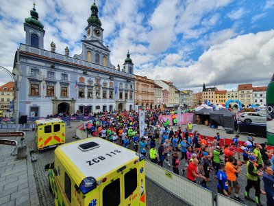 Půlmaraton České Budějovice 2021 pohledem záchranářů
